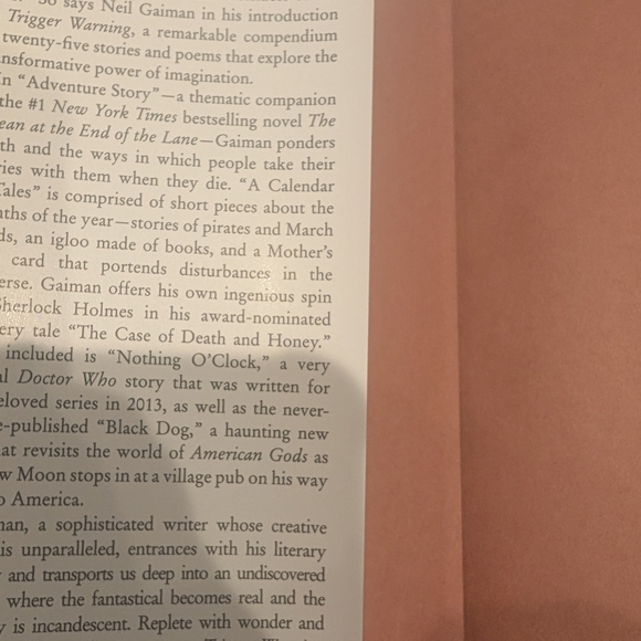 'Trigger Warning' Autographed First Edition Book - Picture 7 of 13